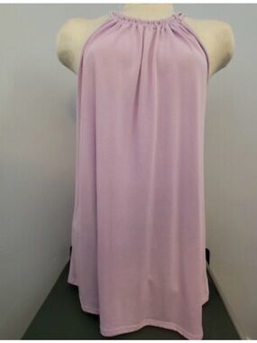 DL Lilac Halter Neck Blouse